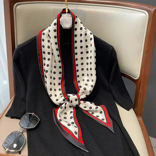 Polka Dot Whisper Scarf