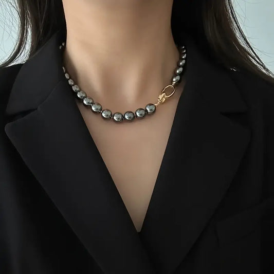 Allure Grey Black Pearl set