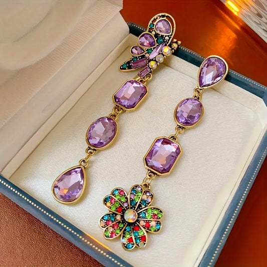 Vintage Long drop earrings