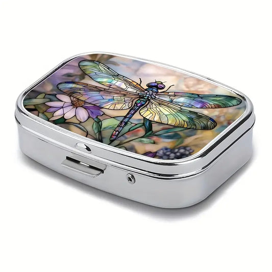 Dragonfly & Bloom Pill Box