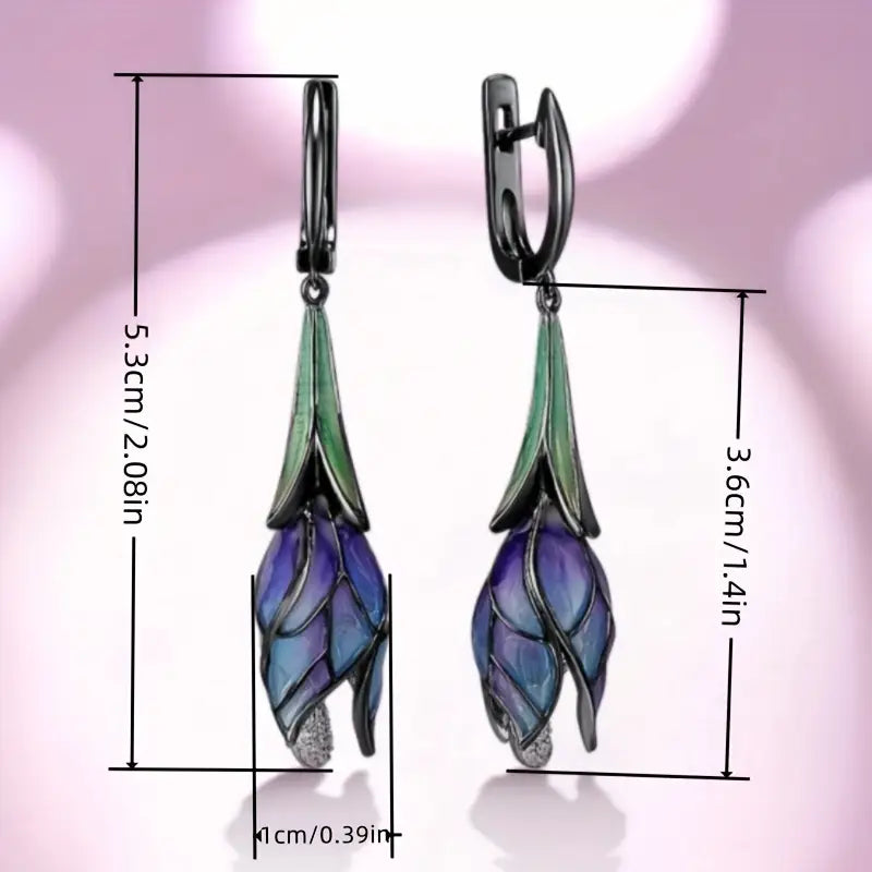 Enchanting Fleur earrings