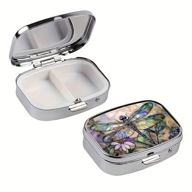 Dragonfly & Bloom Pill Box