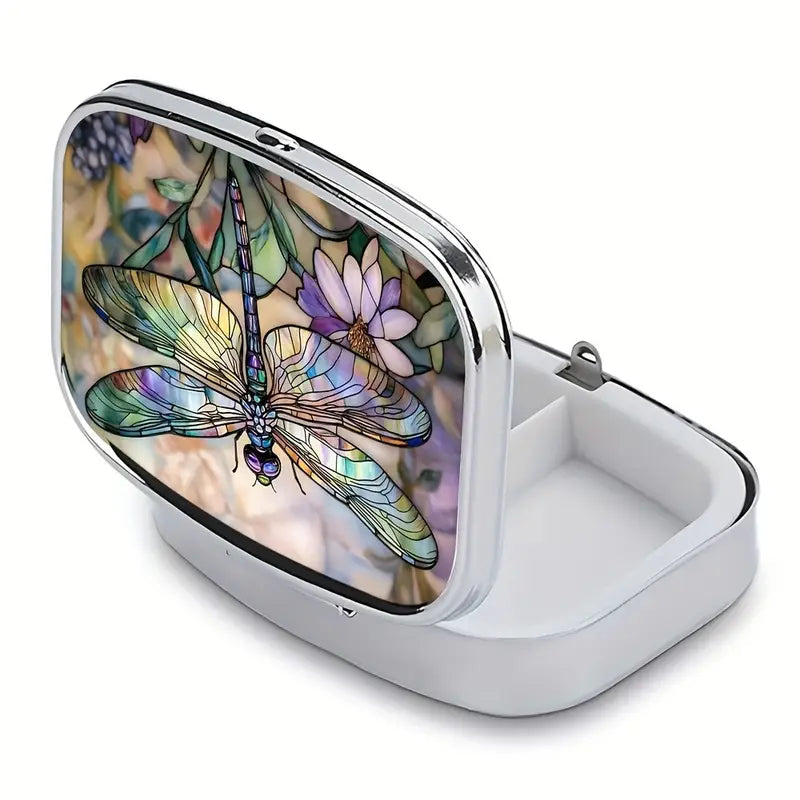 Dragonfly & Bloom Pill Box