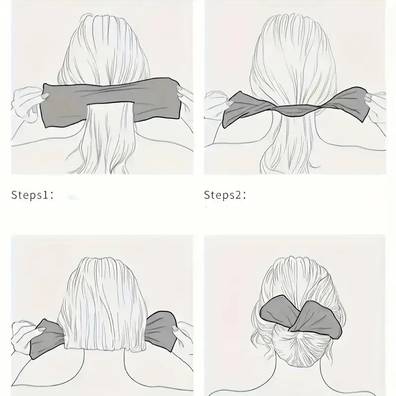 The Midnight Twist Hair accessory
